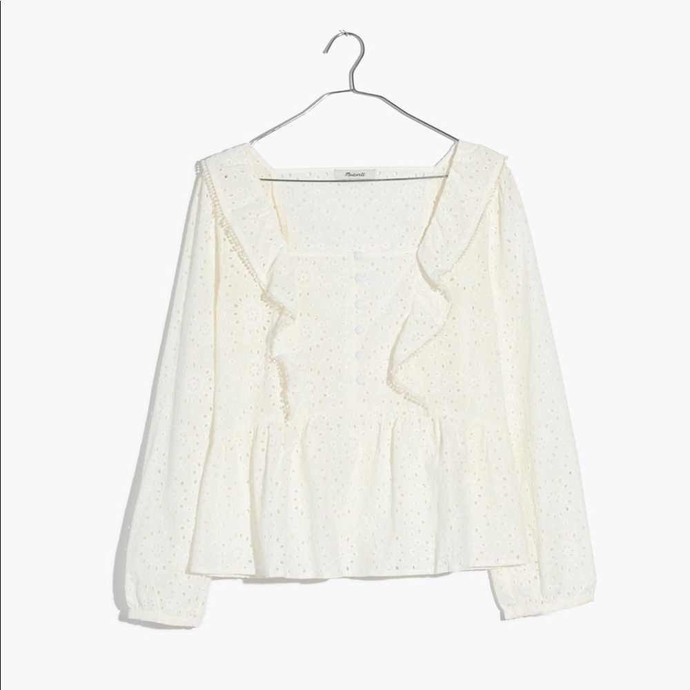 Madewell Lace Top